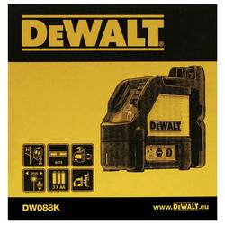 DEWALT DW088K-XJ křížový laser samonivelační dosah (max.): 15 m