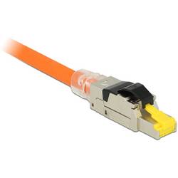 Delock 86285, RJ45 konektor, Konektor RJ45, černá, stříbrná, transparentní, žlutá, 1 ks