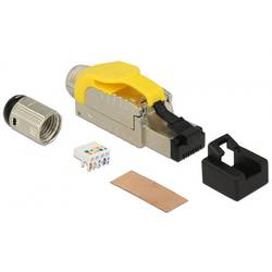 Delock 86287, RJ45 konektor, Konektor RJ45, stříbrná, žlutá, 1 ks
