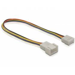 Delock sériový kabel [1x Zástrčka - 1x zásuvka], 0.2 m, vícebarevná