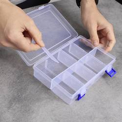 Quadrios 23SA082 krabička na malé součástky (d x š x v) 20 x 13.5 x 4.5 cm přihrádek: 8 variabilní rozčlenění Box Obsah 1 ks