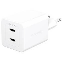 PanzerGlass empower USB nabíječka, USB Power Delivery (USB-PD) , Rychlonabíječka, GaN, 45 W, USB PD 3.1, bílá
