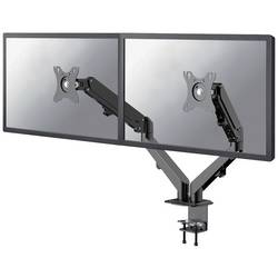 Neomounts DS70-700BL2 držák na stůl pro monitor 2 Displej: (s) 43,2 cm (17) - 68,6 cm (27) černá nastavitelná výška, otočný, naklápěcí, nakláněcí