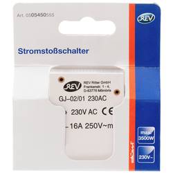 REV Stromstoßschalter Verteiler16A 0505450555 impulsní spínač 3500 W, 16 A