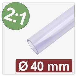 Quadrios 25CA617 smršťovací bužírka bez lepidla transparentní 40 mm 20 mm Poměr smrštění:2:1 metrové zboží
