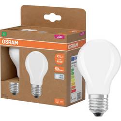 OSRAM HOMELIGHTING 4099854259739 LED Energetická třída (EEK2021) A (A - G) E27 klasická žárovka 2.2 W = 40 W neutrální bílá (Ø x v) 60 mm x 60 mm 2 ks