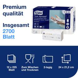 TORK 100889 Xpress Multifold papírové utěrky, skládané bílá 12 ks