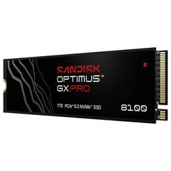 SanDisk Optimus GX PRO 8100 1 TB interní SSD disk NVMe/PCIe M.2 PCIe® 5.0 x4 NVMe™ 2.0 Retail SDSP82100TAN-000E0