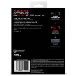SanDisk Optimus GX PRO 8100 1 TB interní SSD disk NVMe/PCIe M.2 PCIe® 5.0 x4 NVMe™ 2.0 Retail SDSP82100TAN-000E0