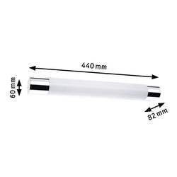Paulmann 797.12 79712 LED osvětlení zrcadla 7.5 W teplá bílá chrom, bílá