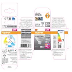 OSRAM HOMELIGHTING 4099854063978 LED reflektor Energetická třída (EEK2021) F (A - G) GU5.3 žárovka 5.6 W teplá bílá, denní bílá, studená bílá funkce Double