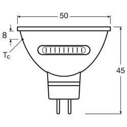 OSRAM HOMELIGHTING 4099854063978 LED reflektor Energetická třída (EEK2021) F (A - G) GU5.3 žárovka 5.6 W teplá bílá, denní bílá, studená bílá funkce Double