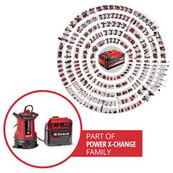 Einhell 4181610 GE-DP 36/35 LL Li-Solo PXC aku zahradní čerpadlo 14000 l/h 9 m
