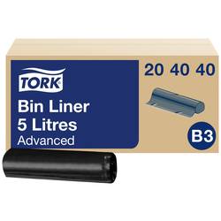 TORK Advanced 204040 pytle na odpadky 5 l plast černá 1000 ks