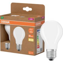 OSRAM HOMELIGHTING 4099854253485 LED Energetická třída (EEK2021) A (A - G) E27 klasická žárovka 2.2 W = 40 W teplá bílá (Ø x v) 60 mm x 60 mm vlákno 2 ks