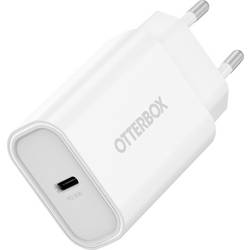 Otterbox Wall USB nabíječka, Rychlonabíječka, bez kabelu, 1x USB-C®, 30 W, Dodávka energie, Power Delivery 3.0, bílá
