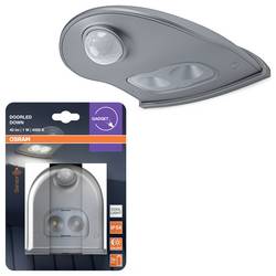 OSRAM HOMELIGHTING DoorLED Down Sensor 4000K Silver 4099854531378 LED noční světlo s PIR senzorem LED stříbrná