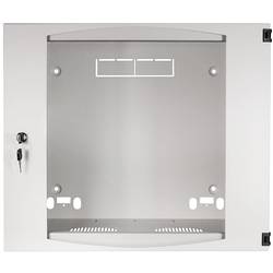 LogiLink W12F64G 19 nástěnná rozváděcí skříň (š x v x h) 540 x 595 x 450 mm 12 U Černošedá (RAL 7021)