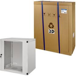 LogiLink W12F64G 19 nástěnná rozváděcí skříň (š x v x h) 540 x 595 x 450 mm 12 U Černošedá (RAL 7021)