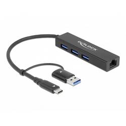 Delock USB-C® dokovací stanice 64149 Vhodné pro značky (dokovací stanice pro notebook): univerzální