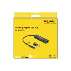Delock USB-C® dokovací stanice 64149 Vhodné pro značky (dokovací stanice pro notebook): univerzální