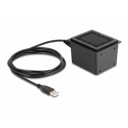 Delock 90600 skener 2D čárového kódu kabelové 2D, 1D LED černá vestavný