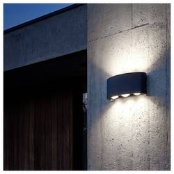 Briloner WILL 3989015 venkovní nástěnné osvětlení LED 6.5 W LED černá