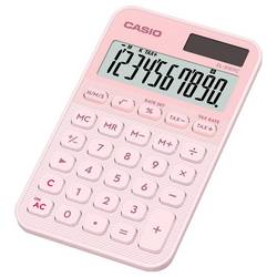 Casio kapesní kalkulačka, displej (počet míst) 10, světle starorůžová