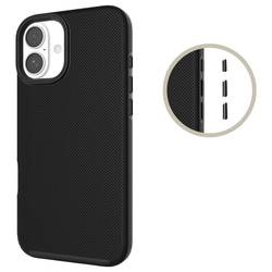 JT Berlin BackCase Pankow Solid zadní kryt na mobil Apple iPhone 16 černá Kompatibilní s MagSafe, 1552552, odolné vůči nárazům 11079