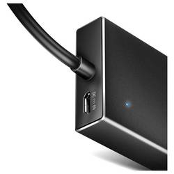 AXAGON HUE-F7A USB Hub 7 portů USB 3.0, microUSB USB 3.2 Gen1 5 GBit/s