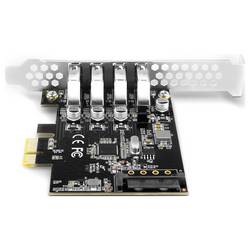 AXAGON PCEU-43RS 4 porty karta USB 3.0 PCIe