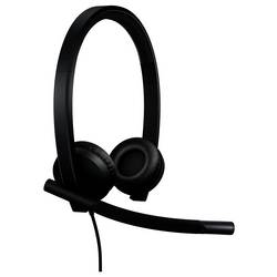 Logitech H570e Headset otevřená (On Ear) kabelová černá Hi-Fi