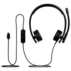Logitech H570e Headset otevřená (On Ear) kabelová černá Hi-Fi