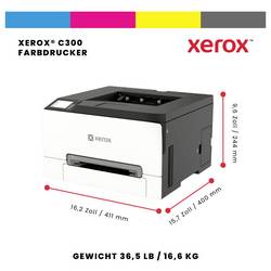 Xerox C300V/EU - Drucker - Farbe - Duple tiskárna laserová A4 32 str./min 30 str./min 2400 x 600 dpi