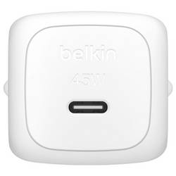 Belkin USB nabíječka, USB Power Delivery (USB-PD) , USB-C®, 45 W, Dodávka energie, bílá