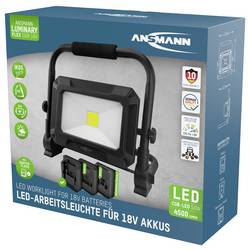 Ansmann 1600-0713 LED Strahler FL50W 18V Powertool-Akkupacks, inkl. Adapterplatten Akumulátorem napájené LED svítidlo , COB LED zářič 50 W 4500 lm