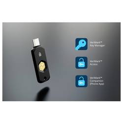 Kensington USB čtečka otisku prstů VeriMark NFC+ USB-C Security Key USB-C® černá K64739WW