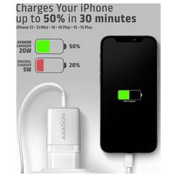 AXAGON USB nabíječka, USB Power Delivery (USB-PD) , USB-C® zásuvka (nabíjení), 20 W, QC 3.0, QC 4+, Quick Charge 4.0, Quick Charge 3.0, Smart IC, Adaptivní
