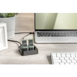 Digitus DA-71545 USB-C™ (USB 3.2 Gen 2) M.2 PCIe NVMe, M.2 dokovací stanice pro pevný disk s funkcí klonování