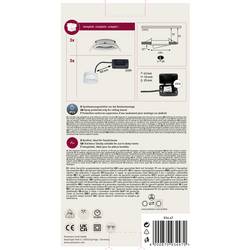 Paulmann 93447 Nova vestavné svítidlo, LED, LED, 18 W, železo (kartáčované), sada 3 ks