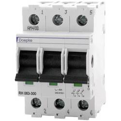 Doepke 09981062 RH 063-300 ochranný spínač pro hlavní kabel 3pólový 63 A 240 V, 415 V