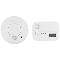 Smartwares FSE-19204, FSE-19204 Výstražný detektor kouře a oxidu uhelnatého na baterii, detekce kouře, oxidu uhelnatého (CO)