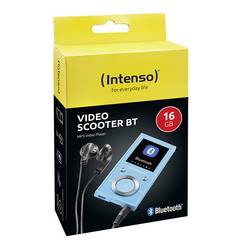 Intenso Video Scooter MP3 přehrávač 16 GB modrá Bluetooth