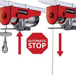 Einhell 2255140 elektrický lanový kladkostroj 500 kg, nosnost bez kladky 250 kg
