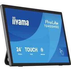 Iiyama ProLite dotykový monitor Energetická třída (EEK2021): E (A - G) 60.5 cm (23.8 palec) 3840 x 2160 Pixel 16:9 5 ms IPS LCD
