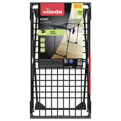 Vileda Sušáky na prádlo KING Ultimate Black Edition Sušicí plocha: 20 m černá 1 ks 174097