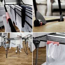 Vileda Sušáky na prádlo KING Ultimate Black Edition Sušicí plocha: 20 m černá 1 ks 174097