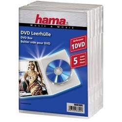 Hama obal na CD 00083895 transparentní 5 ks