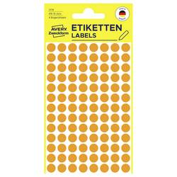 Avery-Zweckform 3178 popisovače etiket Ø 8 mm jasně oranžová 416 ks trvalé papír
