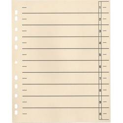 Soennecken dělicí list 121009220 1554377 DIN A4 190 g/m² 100 ks